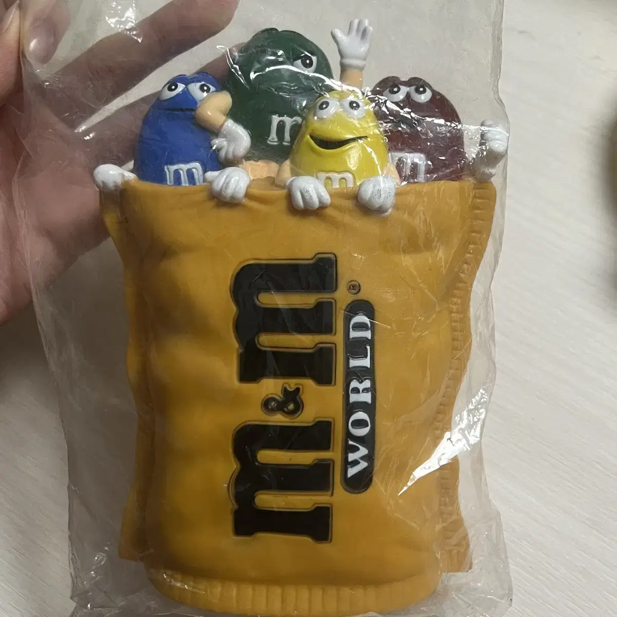 m&m 빈티지 저금통 피규어 미개봉